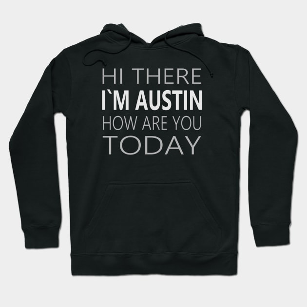 Austin Flirting Party Design. Hoodie by FlyingWhale369